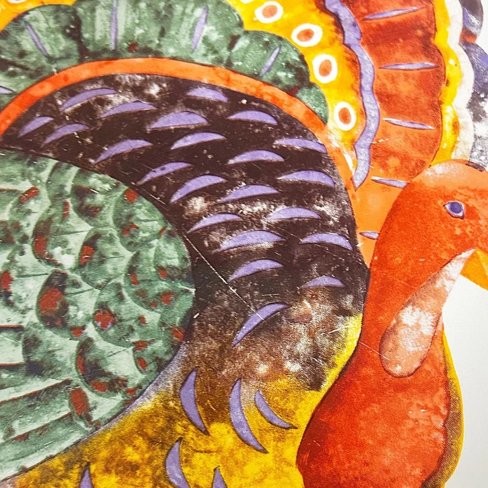 Hallmark Thanksgiving Turkey Tray Round 16